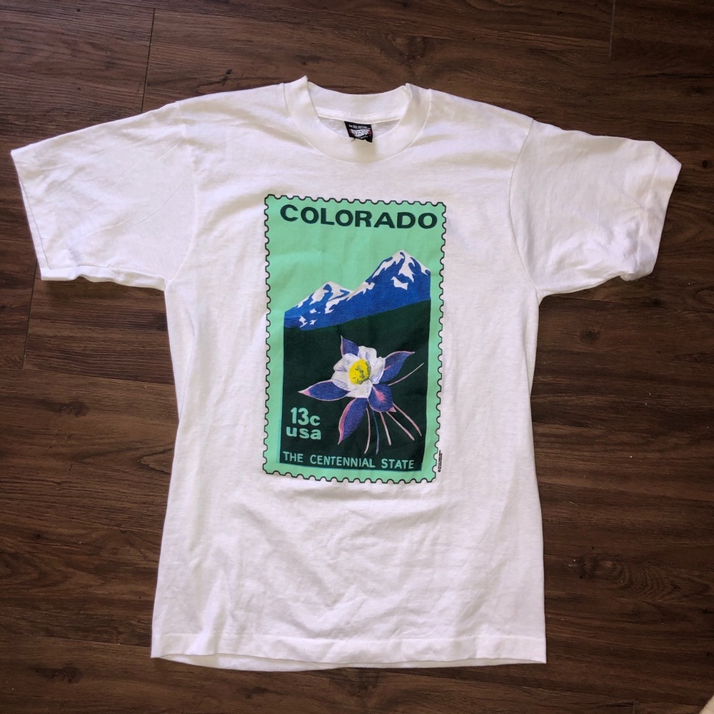Screenstars best Colorado stamp tshirt